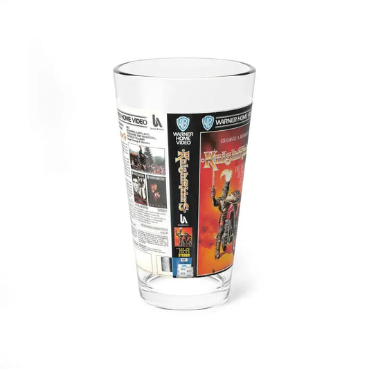 KNIGHTRIDERS (VHS COVER) Pint Glass 16oz 16oz - Go Mug Yourself