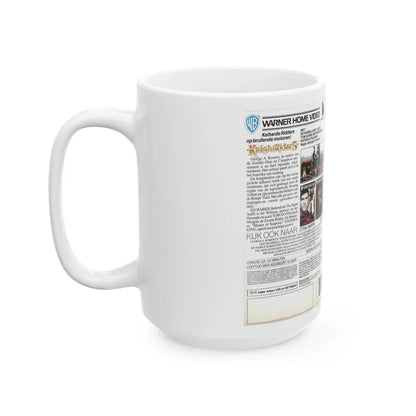 KNIGHTRIDERS (VHS COVER) - White Coffee Mug - Go Mug Yourself
