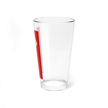 Knights Party Flag vertical alternate (United States) Pint Glass 16oz - Go Mug Yourself