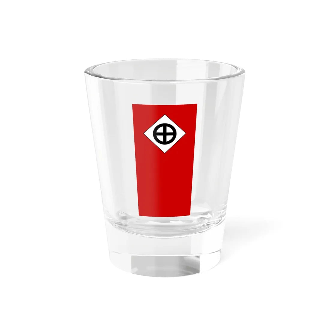 Knights Party Flag vertical alternate (United States) Shot Glass 1.5oz 1.5oz - Go Mug Yourself