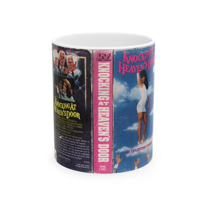 KNOCKING AT HEAVENS DOOR (VHS COVER) - White Coffee Mug-11oz-Go Mug Yourself