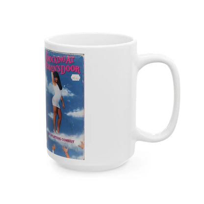 KNOCKING AT HEAVENS DOOR (VHS COVER) - White Coffee Mug-Go Mug Yourself