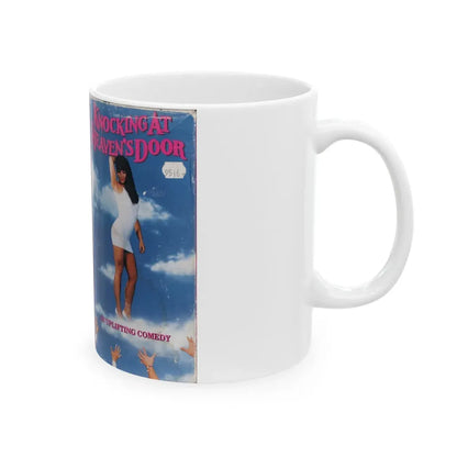 KNOCKING AT HEAVENS DOOR (VHS COVER) - White Coffee Mug - Go Mug Yourself