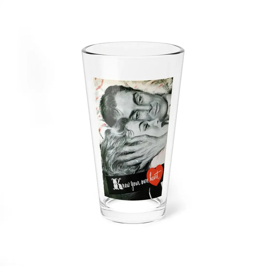 Know your own heart (Pt. 2 of 2), Good Housekeeping, August 1946 - Pint Glass 16oz 16oz - Go Mug Yourself