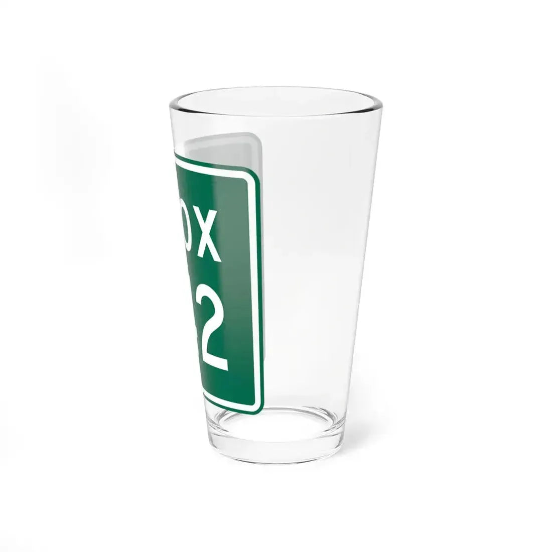 Knox Township Route 242 Jefferson County Ohio (Ohio) (Road Sign) Pint Glass 16oz - Go Mug Yourself