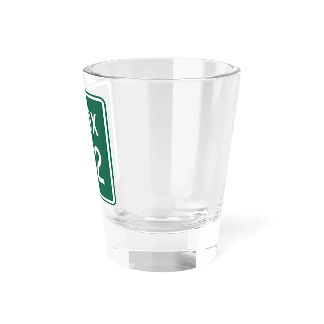 Knox Township Route 242 Jefferson County Ohio (Ohio) (Road Sign) Shot Glass 1.5oz - Go Mug Yourself
