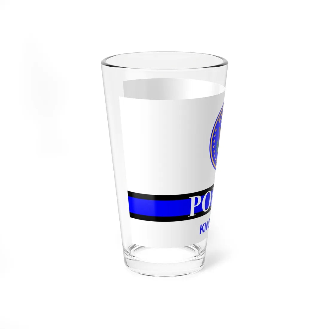 Knoxville Police Department flag (United States) Pint Glass 16oz - Go Mug Yourself