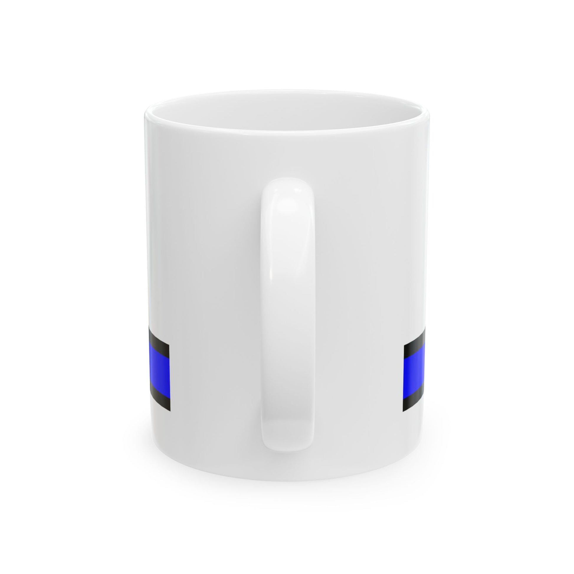 Knoxville Police Department flag (United States) White Coffee Mug-Go Mug Yourself