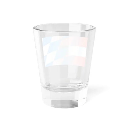 Künstlerische Gemeinsame Flagge von Österreich und Bayern (Austria) Shot Glass 1.5oz - Go Mug Yourself