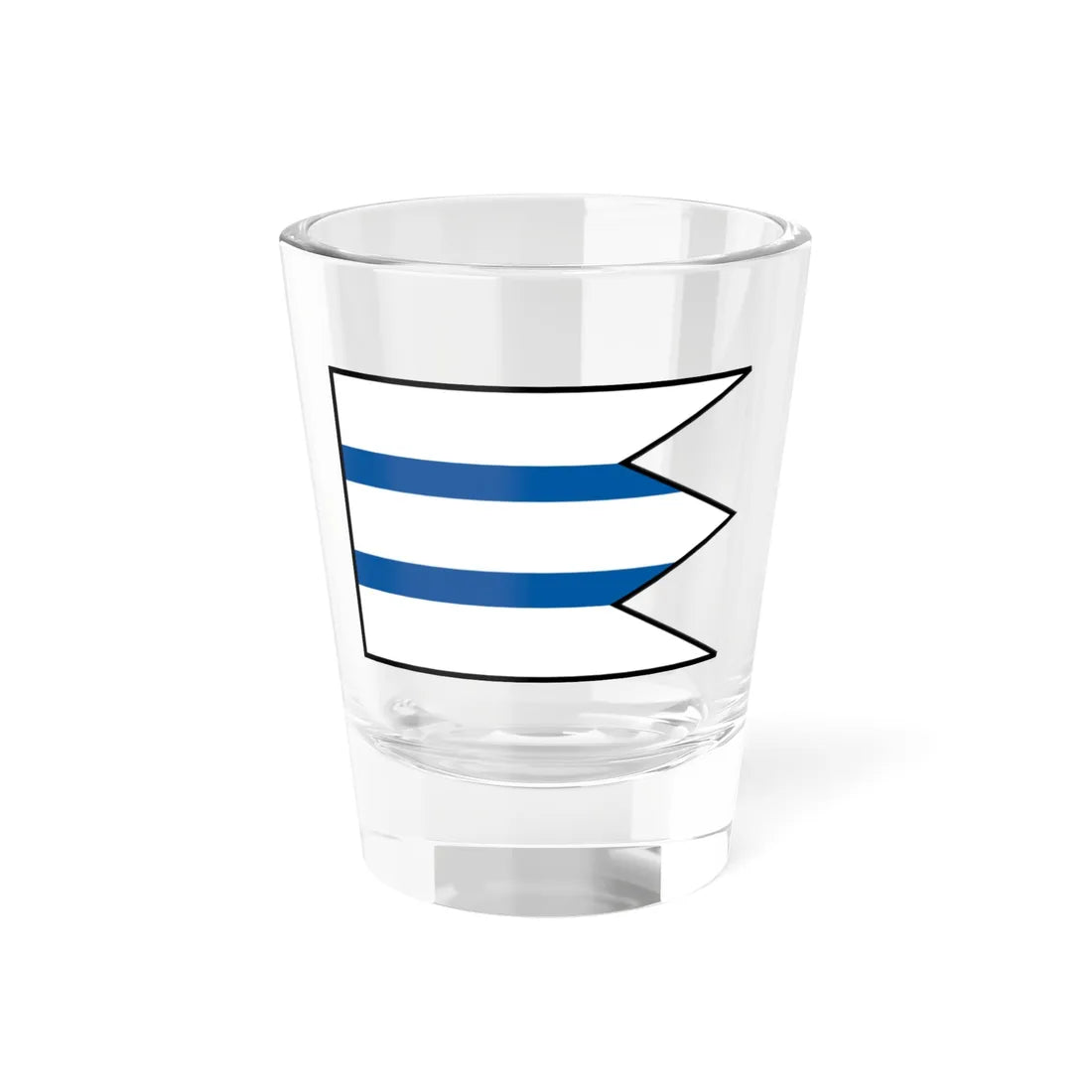Kocelovce Roznava Flag (Slovakia) Shot Glass 1.5oz 1.5oz - Go Mug Yourself