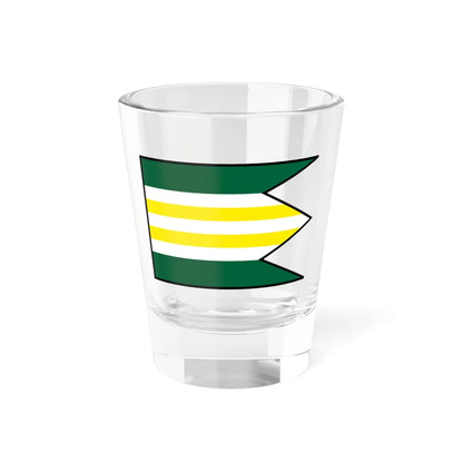 Kocin Lancar Piestany Flag (Slovakia) Shot Glass 1.5oz 1.5oz - Go Mug Yourself
