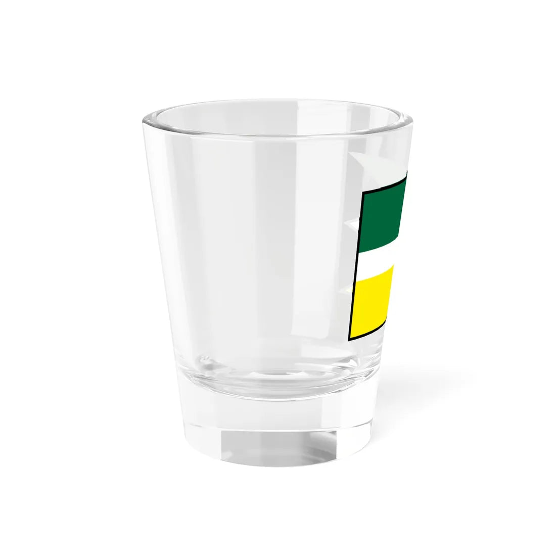 Kocovce Nove Mesto Nad Vahom Flag (Slovakia) Shot Glass 1.5oz - Go Mug Yourself