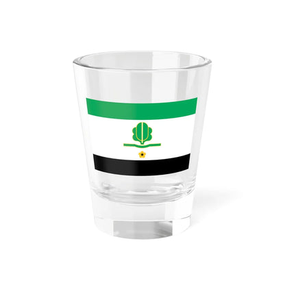 Kohila valla lipp (Estonia) Shot Glass 1.5oz 1.5oz - Go Mug Yourself