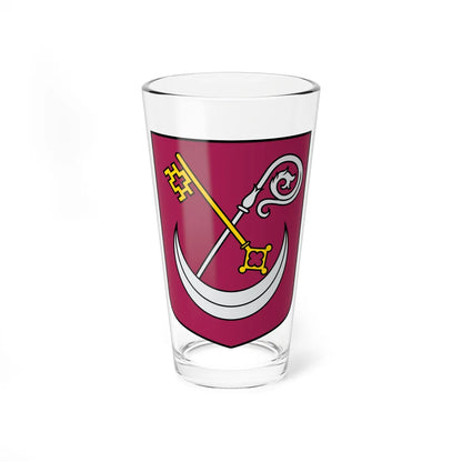 Kokneses pagasts COA (Latvia) (Coat of Arms) Pint Glass 16oz 16oz - Go Mug Yourself