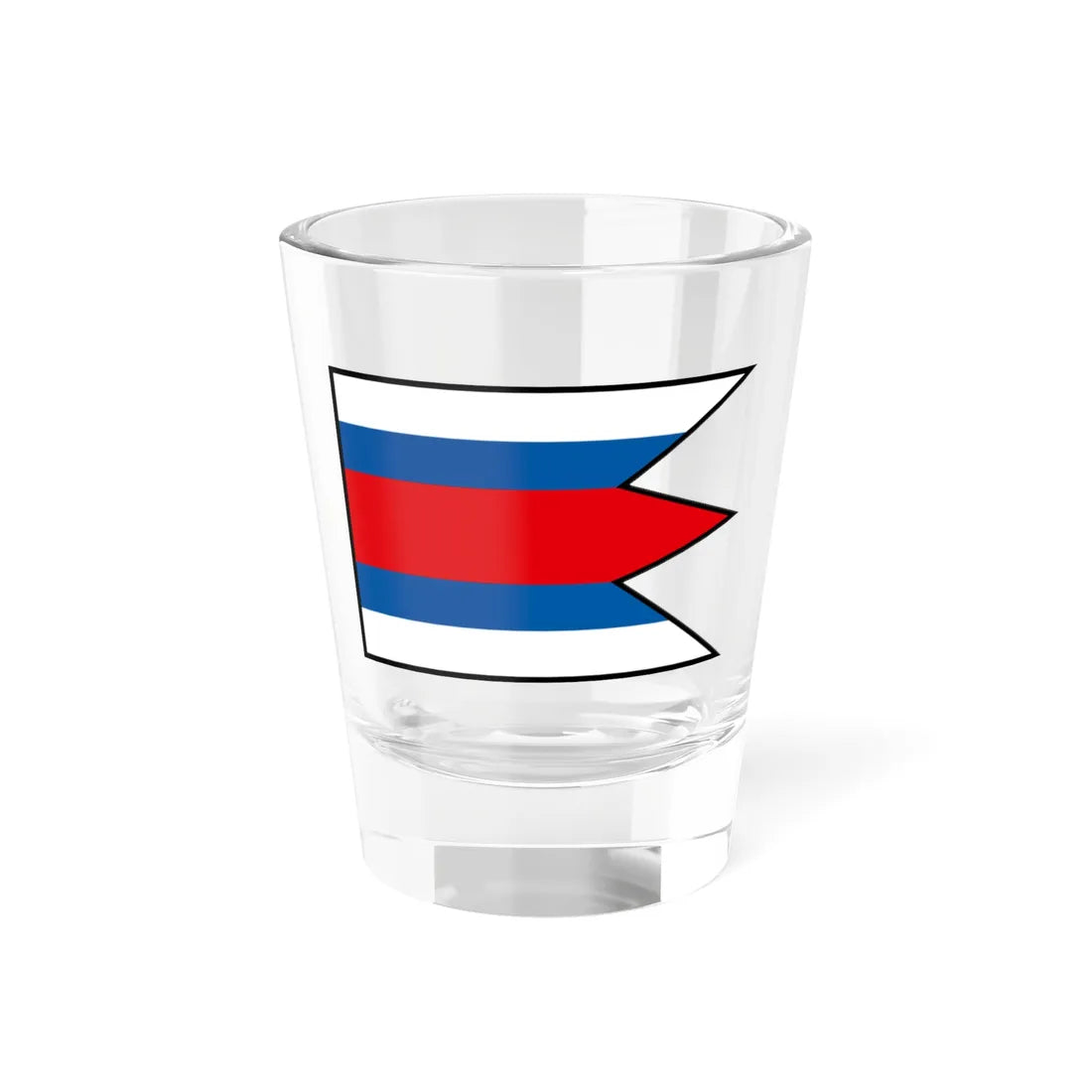 Kolacno Partizanske Flag (Slovakia) Shot Glass 1.5oz 1.5oz - Go Mug Yourself