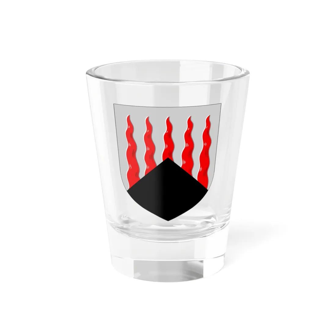 Kolari.vaakuna (Finland) (Coat of Arms) Shot Glass 1.5oz 1.5oz - Go Mug Yourself