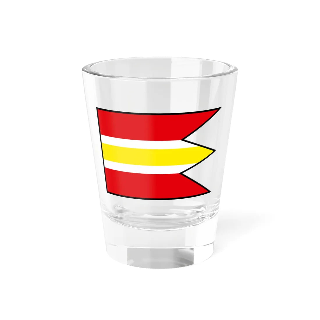 Kolarovice Bytca Flag (Slovakia) Shot Glass 1.5oz 1.5oz - Go Mug Yourself