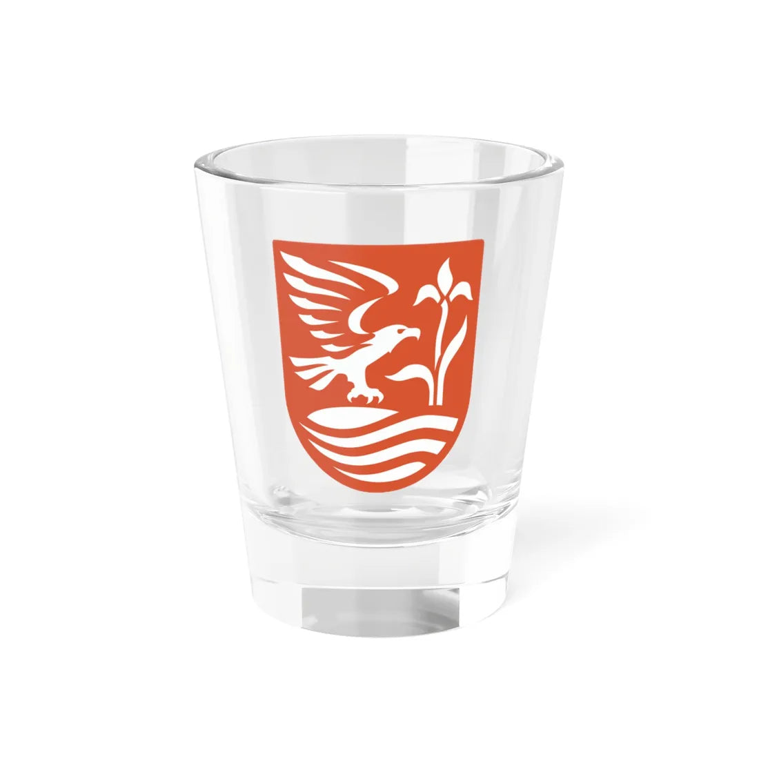 Kolding Kommune coa (Denmark) (Coat of Arms) Shot Glass 1.5oz 1.5oz - Go Mug Yourself