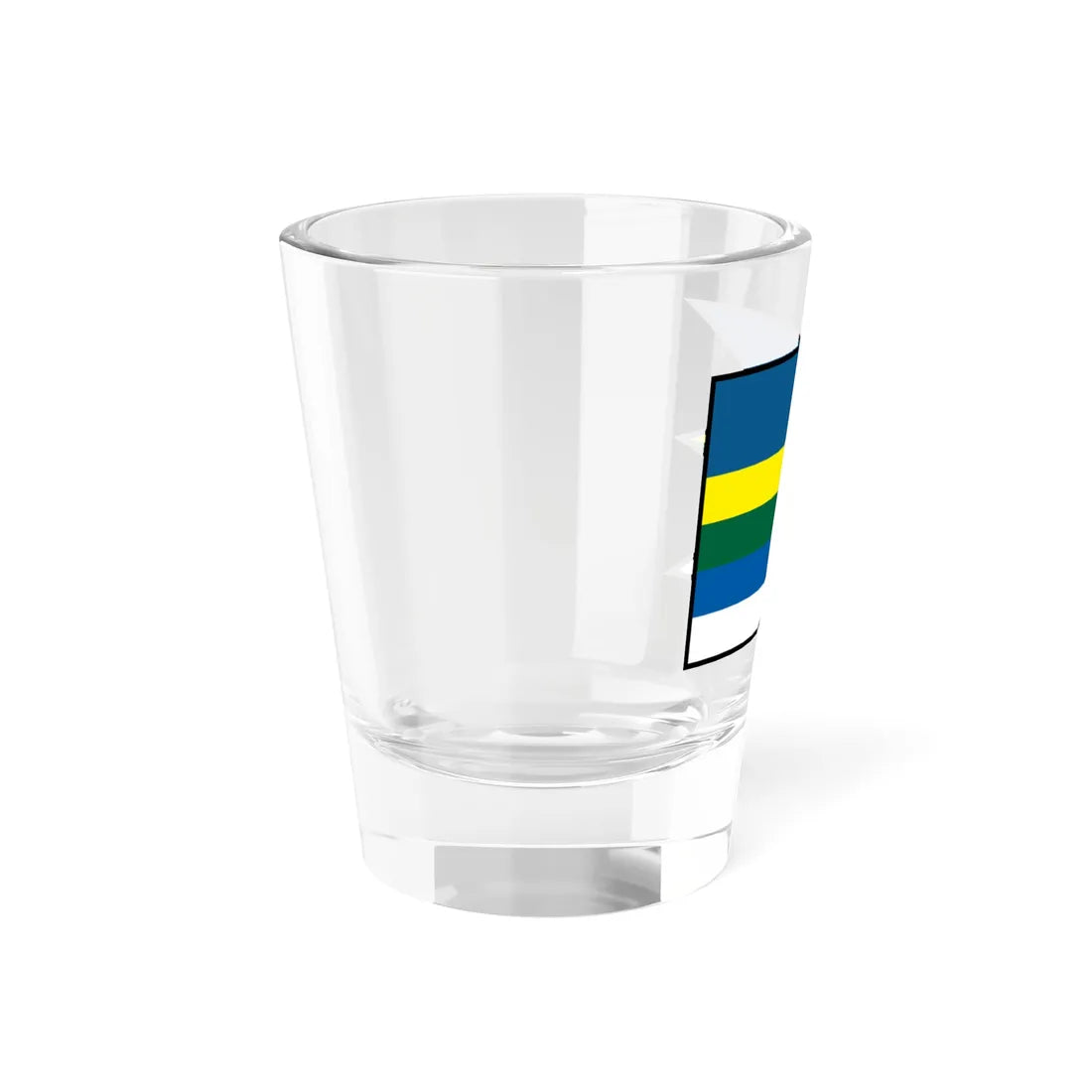 Kolibabovce Sobrance Flag (Slovakia) Shot Glass 1.5oz - Go Mug Yourself