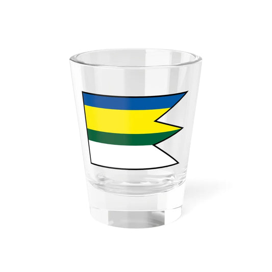 Kolinovce Spisska Nova Ves Flag (Slovakia) Shot Glass 1.5oz 1.5oz - Go Mug Yourself