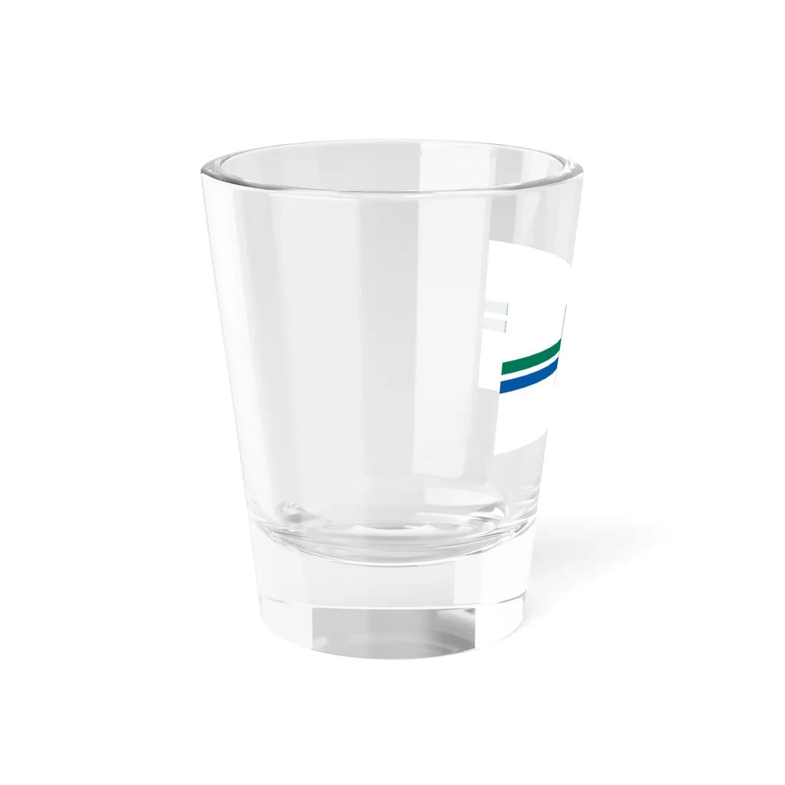 Kolkas pagasta karogs (Latvia) Shot Glass 1.5oz - Go Mug Yourself