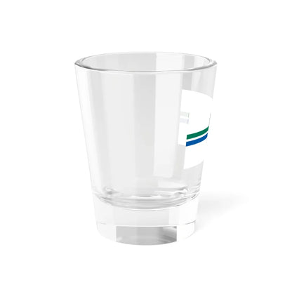 Kolkas pagasta karogs (Latvia) Shot Glass 1.5oz - Go Mug Yourself