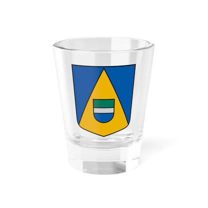 Kolkas pagasts COA (Latvia) (Coat of Arms) Shot Glass 1.5oz 1.5oz - Go Mug Yourself
