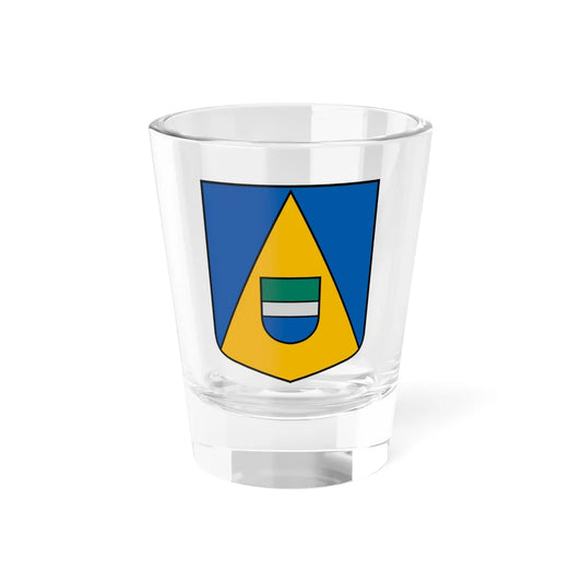 Kolkas pagasts COA (Latvia) (Coat of Arms) Shot Glass 1.5oz 1.5oz - Go Mug Yourself