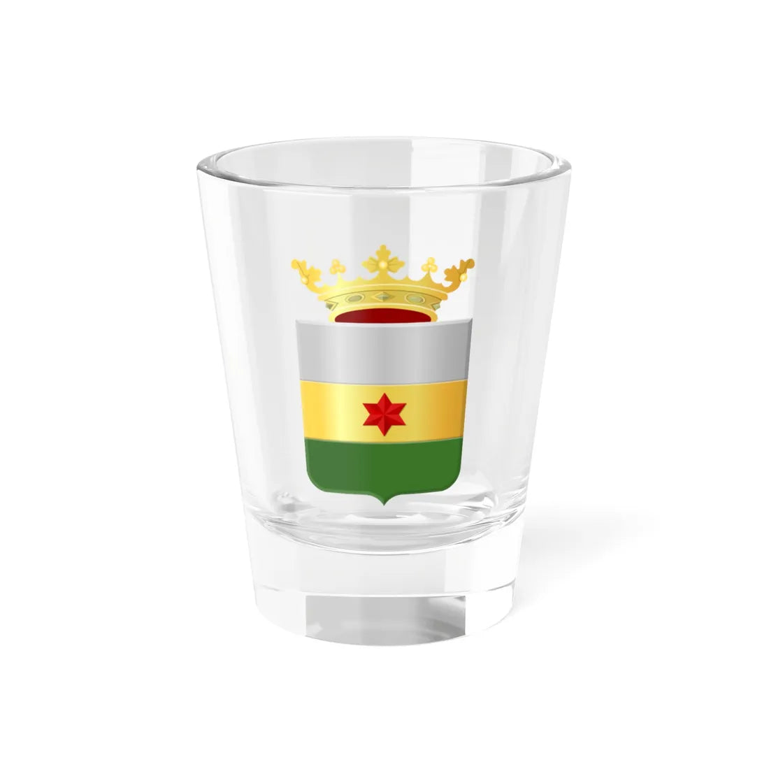 Kollumerland wapen (Netherlands) (Coat of Arms) Shot Glass 1.5oz 1.5oz - Go Mug Yourself