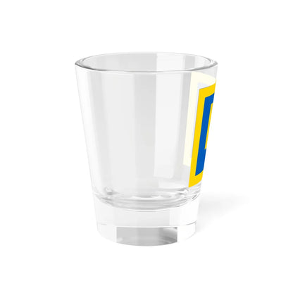Komarno flag (Ukraine) Shot Glass 1.5oz - Go Mug Yourself