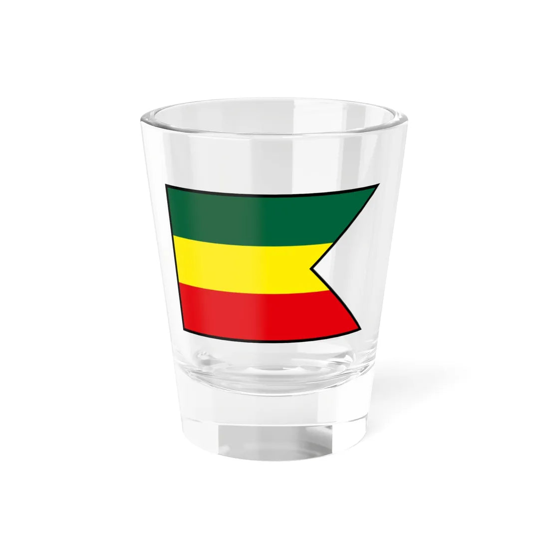 Komarno Komarno Flag (Slovakia) Shot Glass 1.5oz 1.5oz - Go Mug Yourself