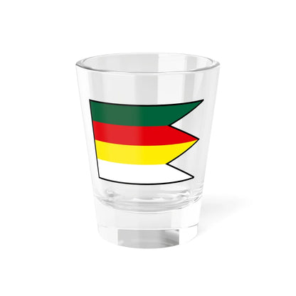 Komarovce Kosice Okolie Flag (Slovakia) Shot Glass 1.5oz 1.5oz - Go Mug Yourself