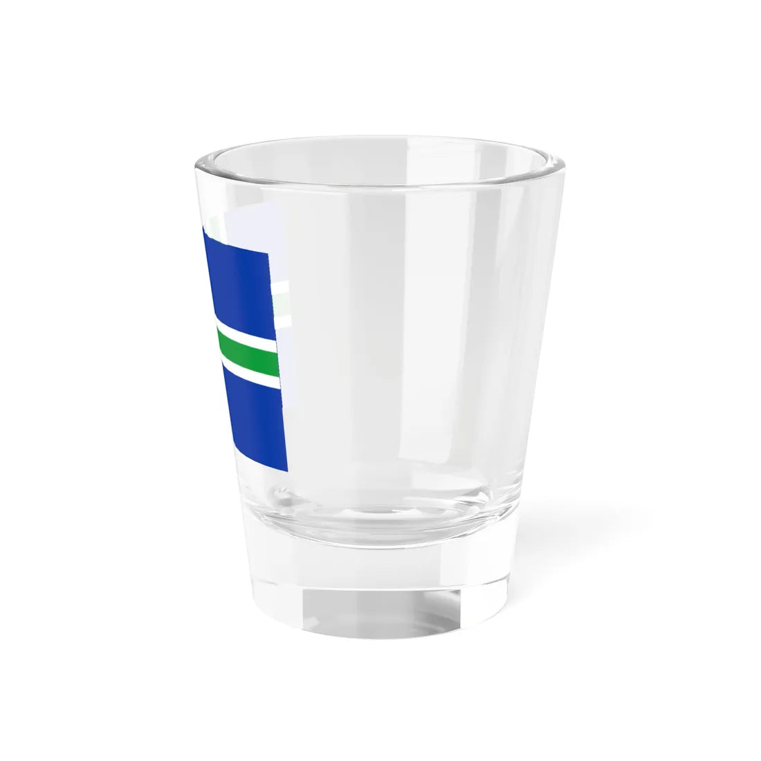 Komi Nordic cross flag (Russia) Shot Glass 1.5oz - Go Mug Yourself