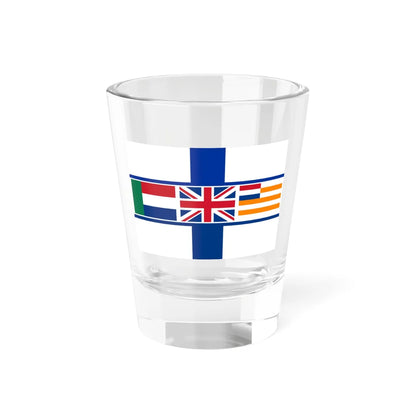 Komitee-ontwerp van Unievlag 1 (South Africa) Shot Glass 1.5oz 1.5oz - Go Mug Yourself