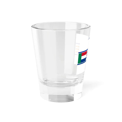Komitee-ontwerp van Unievlag 1 (South Africa) Shot Glass 1.5oz - Go Mug Yourself