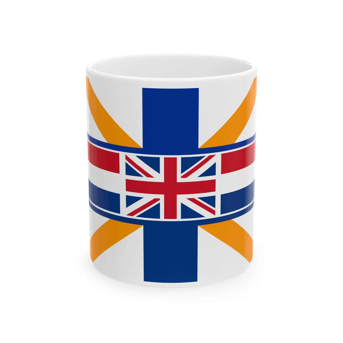 Komitee-ontwerp2 (South Africa) White Coffee Mug 11oz - Go Mug Yourself