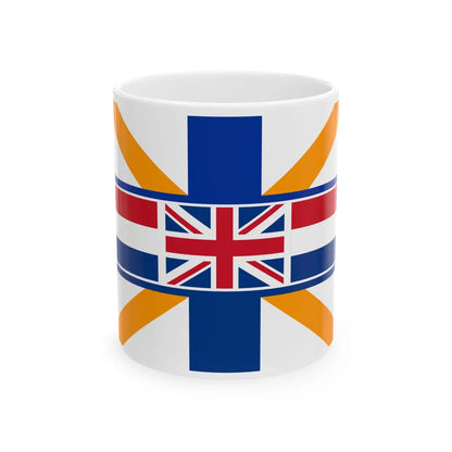 Komitee-ontwerp2 (South Africa) White Coffee Mug 11oz - Go Mug Yourself