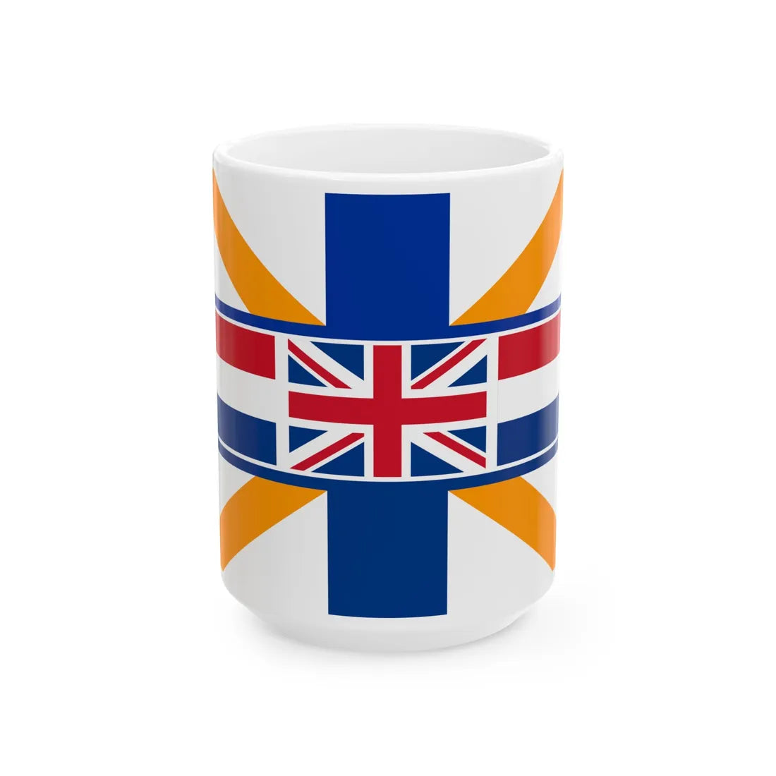 Komitee-ontwerp2 (South Africa) White Coffee Mug 15oz - Go Mug Yourself