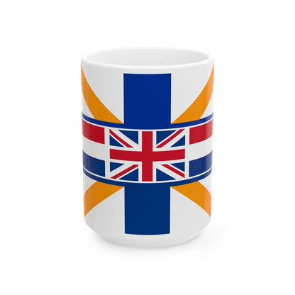 Komitee-ontwerp2 (South Africa) White Coffee Mug 15oz - Go Mug Yourself