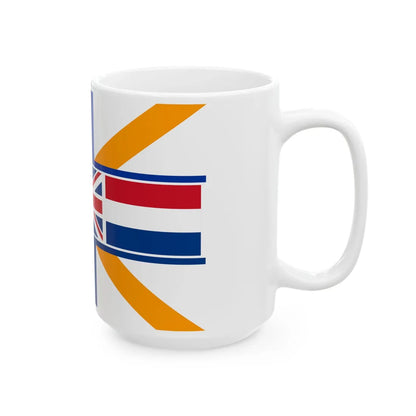 Komitee-ontwerp2 (South Africa) White Coffee Mug - Go Mug Yourself