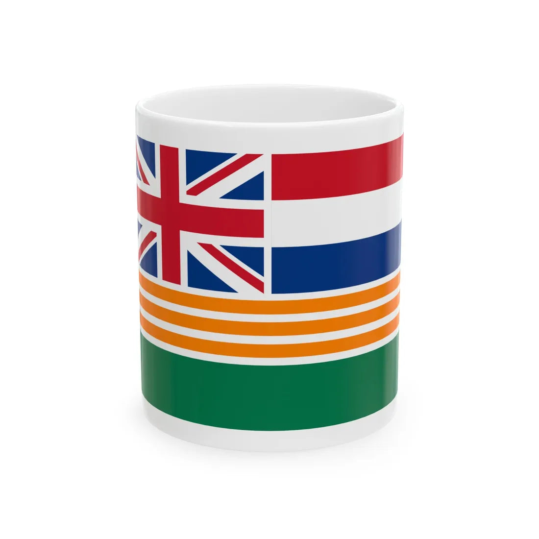 Komitee-ontwerp3 (South Africa) White Coffee Mug 11oz - Go Mug Yourself