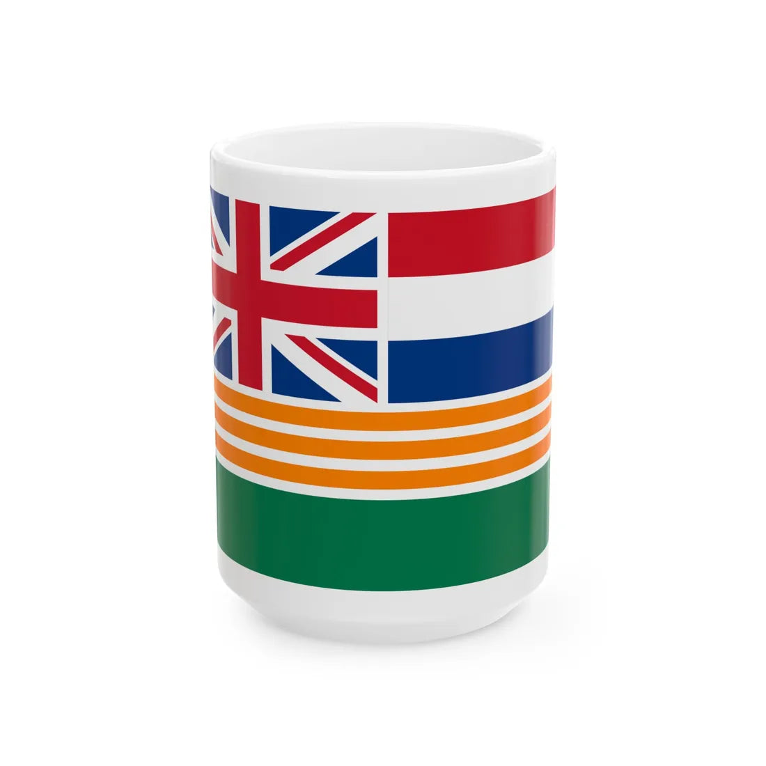Komitee-ontwerp3 (South Africa) White Coffee Mug 15oz - Go Mug Yourself