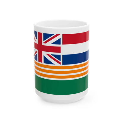 Komitee-ontwerp3 (South Africa) White Coffee Mug 15oz - Go Mug Yourself
