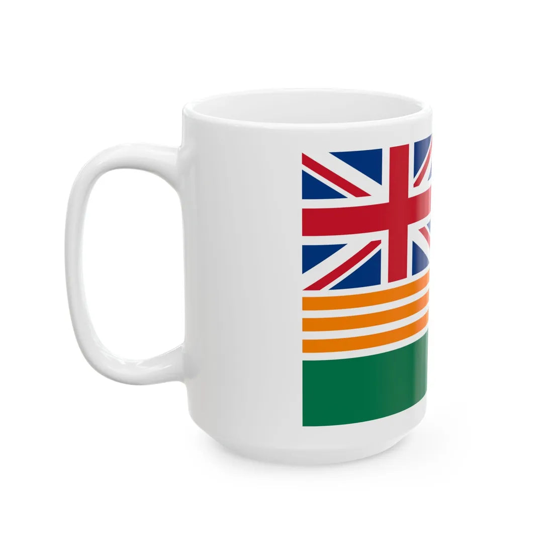 Komitee-ontwerp3 (South Africa) White Coffee Mug - Go Mug Yourself