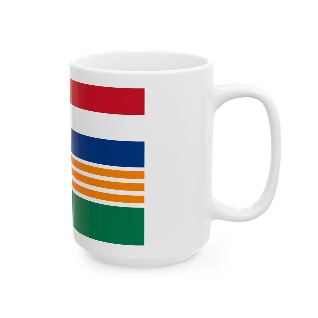 Komitee-ontwerp3 (South Africa) White Coffee Mug - Go Mug Yourself