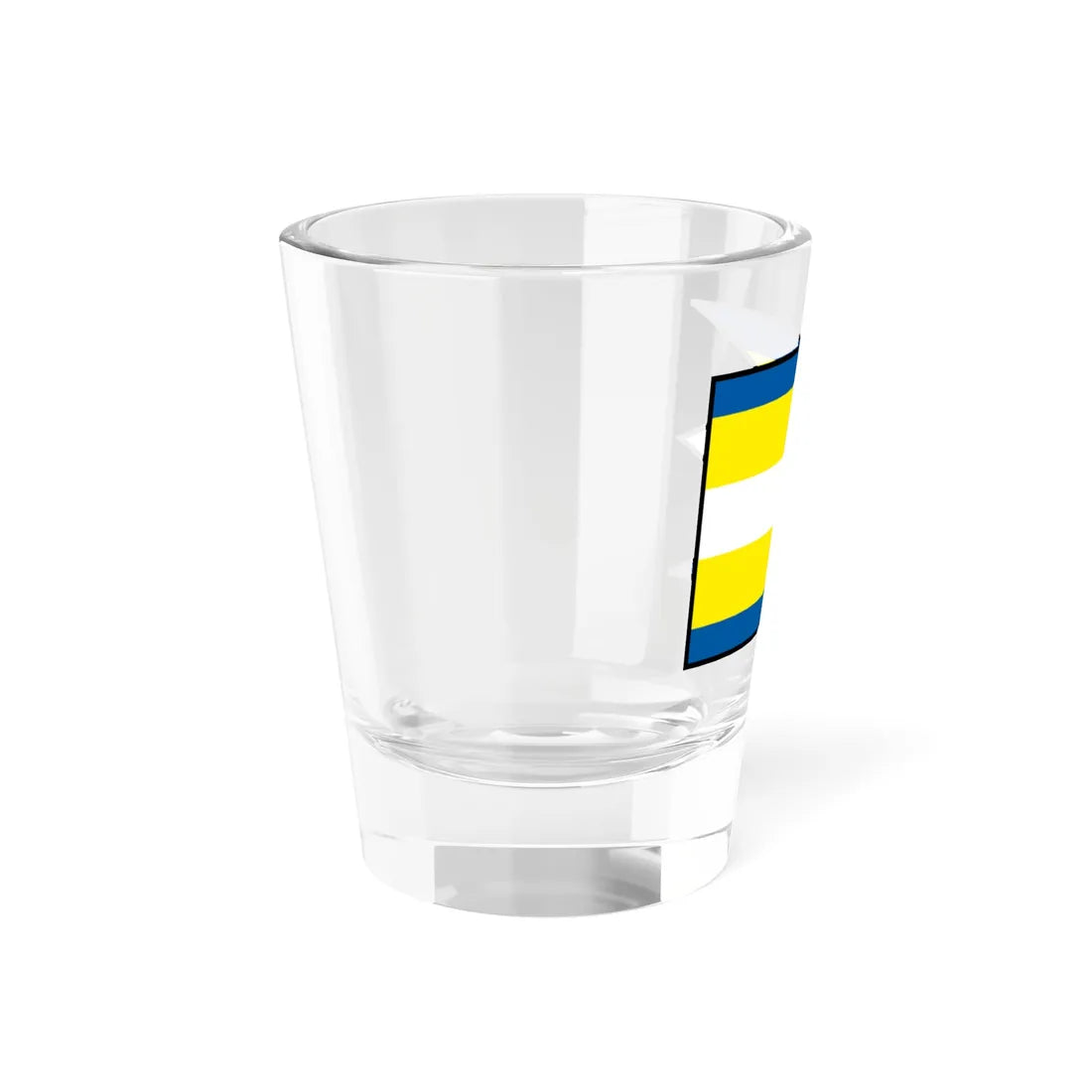 Komjatice Nove Zamky Flag (Slovakia) Shot Glass 1.5oz - Go Mug Yourself