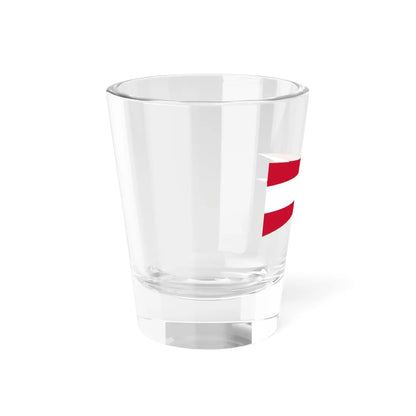 Kommandantenwimpel Austria (Austria) Shot Glass 1.5oz - Go Mug Yourself