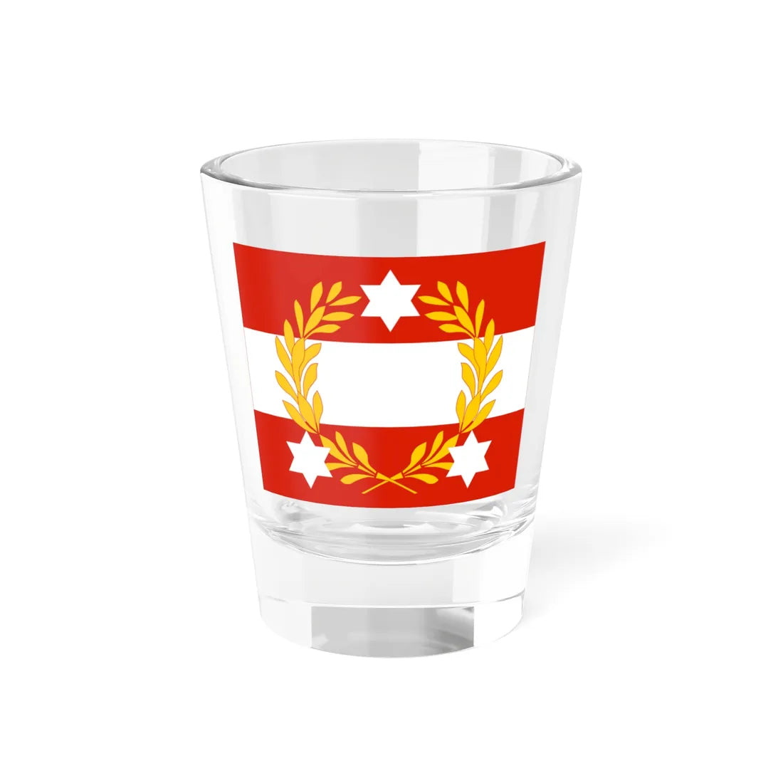 Kommandoflagge eines Großadmirals Österreich-Ungarn 1915 (Austria) Shot Glass 1.5oz 1.5oz - Go Mug Yourself