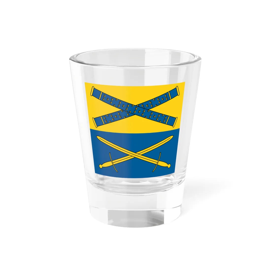 Kommandotecken Armechefen (Sweden) Shot Glass 1.5oz 1.5oz - Go Mug Yourself