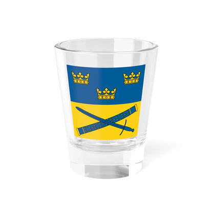 Kommandotecken Chefen for insatsstaben (Sweden) Shot Glass 1.5oz 1.5oz - Go Mug Yourself
